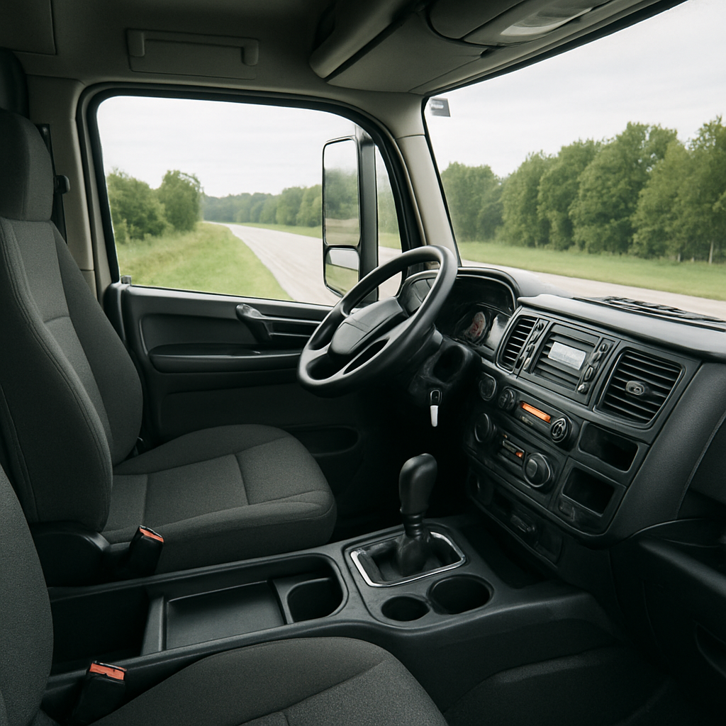 Nettoyage Cabine Camion (1h30-2h) Complétez ce formulaire ou appelez-nous pour obtenir un prix !